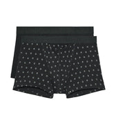 Gabriele #2 Boxer Briefs H01 2 Pack | Black/Black Print 402874-D042